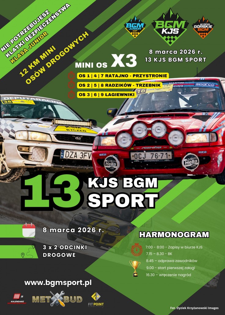 13 KJS BGM SPORT PLAKAT